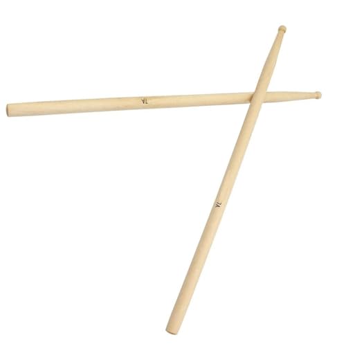 1 Paar Ahorn-Drumsticks Jazz Snare Drum Sticks Percussion Leichte Musikwerkzeuge Schlagzeug Sticks Set (Color : 7A)