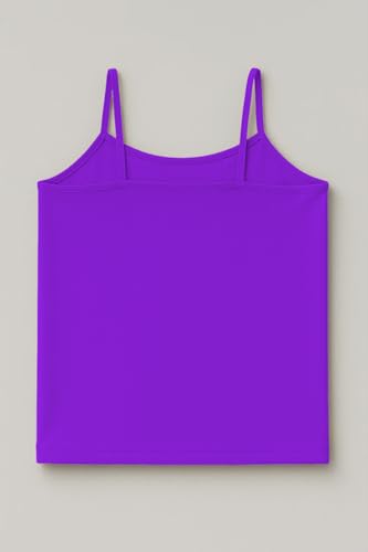 Image of Kurve Girl's Sleeveless Tank Top - Stretch Undershirts Cami Camisole, UV Protective Fabric, Rated UPF 50+ (Made in USA)