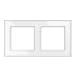 Produktbild Homematic IP Glasrahmen, 2-Fach, weiß, HmIP-GF2