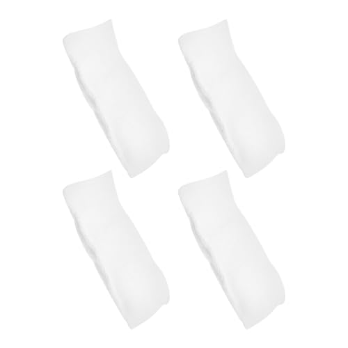 BESPORTBLE 4pcs Billiard Talc Powder Packs, Portable Dry Hand Bags for Pool Table & Smooth Gameplay, Convenient Talcum Pouches, White