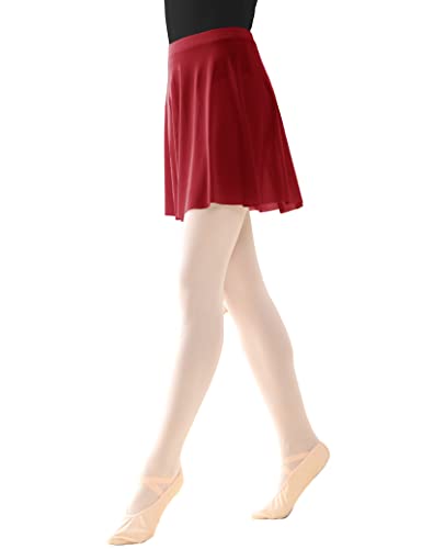 Lovdaswi Women Ballet Dance Skirt (Burgundy) #TOP1