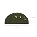 Nautical Sailor Hat: Wheat Stewardess Beret Hat for Halloween Costume - Airline Accessory Adult Cosplay Costume with Three-Star Wheat Design Lightweight Comfortable Fit, Army Green