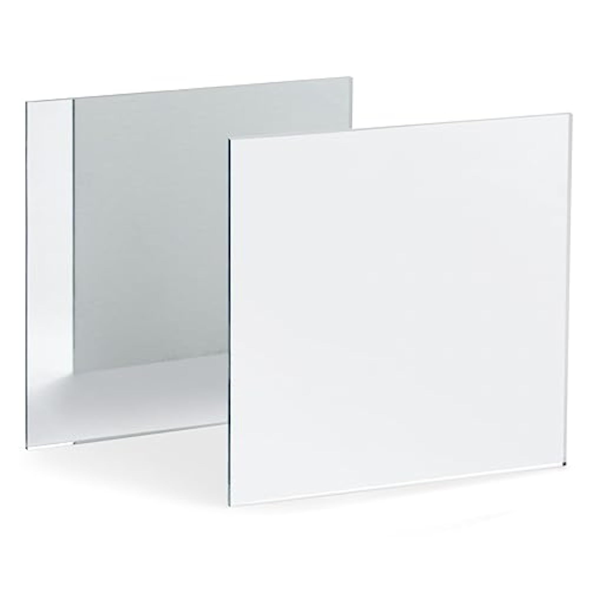 Square Mirror Tiles for DIY Crafts, 60 Pack