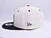 New Era MLB 59FIFTY Cooperstown Authentic Collection Chrome Fitted Hat (7 1/4, New York Yankees, White Black Cooperstown)