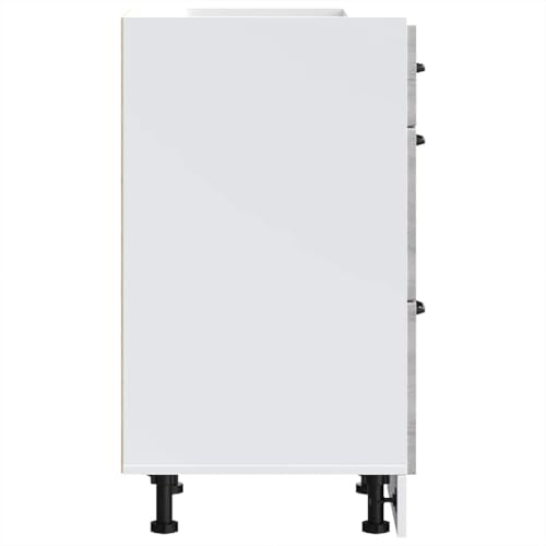 Armoire basse de rangement Lucca pour optimiser une petite cuisine - 7