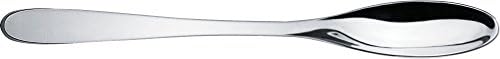 Alessi "eatit" Latte Macchiato Spoons in 18/10 Stainless Steel Mirror Polished (Set of 4), Silver