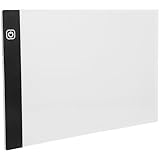 DIYEAH Mesa de Luz LED Portátil Dibujo y Caligrafía con Brillo Ajustable Tablero de Copia Seguro con Pantalla Plástica Ligero y Fácil de Transportar para Esbozar y Animación