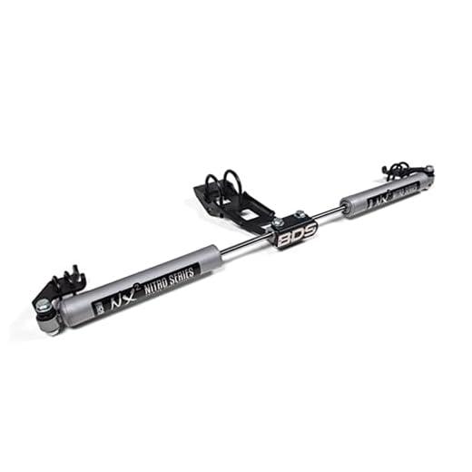 BDS Suspension NX2 Dual Steering Stabilizer Kit for 05-21 Ford F250 / F350 Superduty