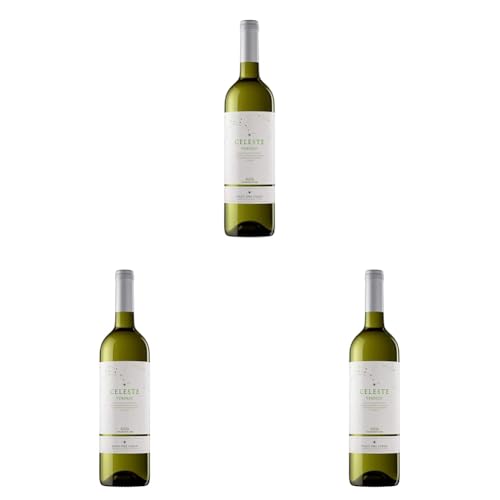 Pago del Cielo Celeste Verdejo, Vino Blanco - 750 ml (Paquete de 3)