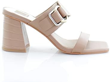 Dolce Vita Women's PALYCE Heeled Sandal, Cafe Leather, 9 | Image 7