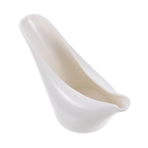 OFFSCH 1pc Milk Cup Ceramic Sauce Boat Handle Beautiful Appearance for Kitchen Cafe and Housewarming Present