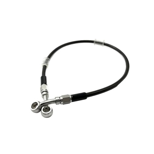 for Pit Dirt Street Racing Bike Motorcycle Brake Hose Braided Line Stainless Steel Banjo with 360 Degree Rotatable Banjo