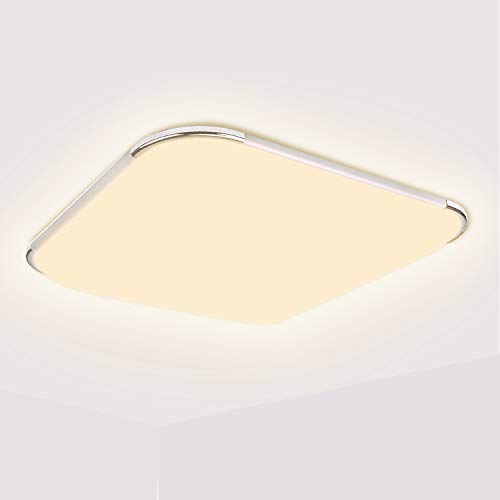 BMOT 36W LED Deckenleuchte Warmweiss Wand-Deckenleuchte Wohnraumleuchte Wasserdichte IP44 3200K für Wohnzimmer, Küche,Badezimmer