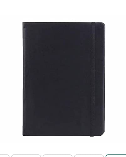 Image of 3 In 1 Corporate Gift Set With Diary Notebook, Pen, And Temperature Water Bottle | Birthday Gift For Boyfriend /Husband /Brother /Father | Gift For Men Special Unique (Black) - Leather, 450 Ml