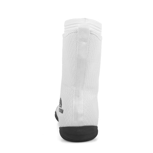 Image of THESTRON Men's Professional Boxing Wrestling Shoes Breathable Fighting Training Boots Male Combat Shoes Man High Top Fitness Sports Sneakers