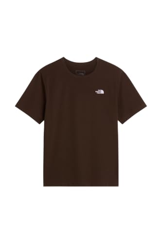 THE NORTH FACE Herren Evolution Simple Dome Regular Short Sl T-Shirt, Dark Chestnut, M – Ansicht 4