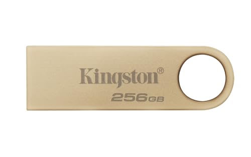 Kingston DataTraveler SE9 Gen 3 - 256GB - 220MB/s beim Lesen - Metall - USB-Stick 3.2 Gen 1 -Gold