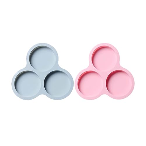 Bandeja de Silicona para Huevos,2 PCS Molde de Huevo para Freidora de Aire Reutilizable Freidora de Aire Sartén para Huevos con 3 Cavità per Friggitrice Ad