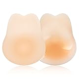 Voxshe Added Lift Sticky Petals Nipple Covers Adhesive Strapless Backless Bras Ultra-thin Silicone B