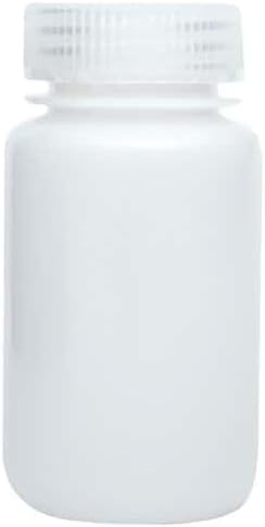 Cole-Parmer Wide-Mouth Plastic Bottle, HDPE, 125mL (4oz): 12/PK