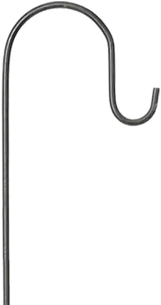 Panacea Single Shepherd Hooks, Black, 3'H, Pack of 2