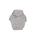 Zack & Zoey Fleece-Lined Hoodie for Dogs, 16" Medium, Gray