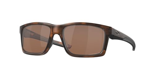 Image of Oakley Mens Oo9264 Mainlink Rectangular Sunglasses