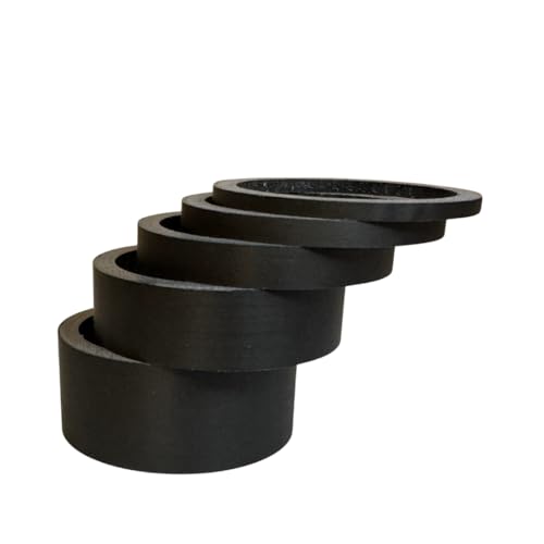 TELR Carbon Fiber Headset Spacers &ndash; 3K Glossy or UD Matte 