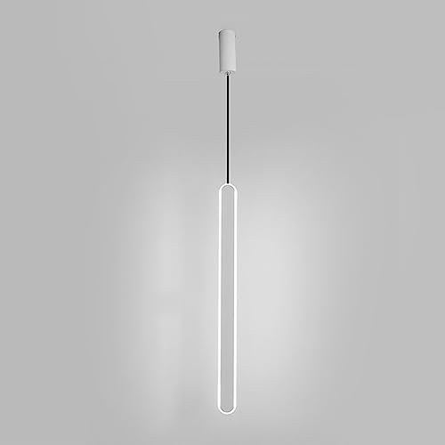 Luces colgantes largas LED para mesita de noche en dormitorios modernos y minimalistas 2