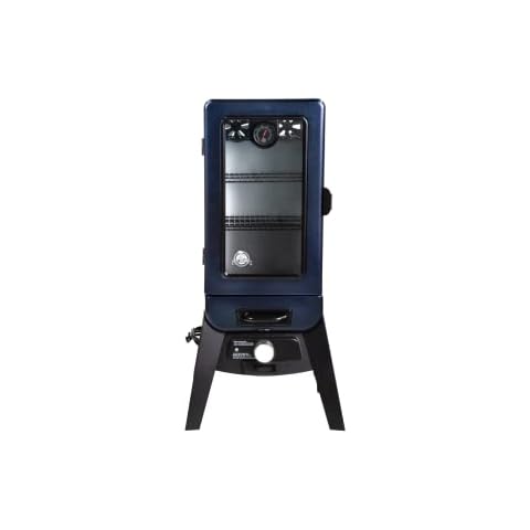 Pit Boss Grills PBV3A1 Electric Smoker, Blue Hammertone, 684 sq inches Cover