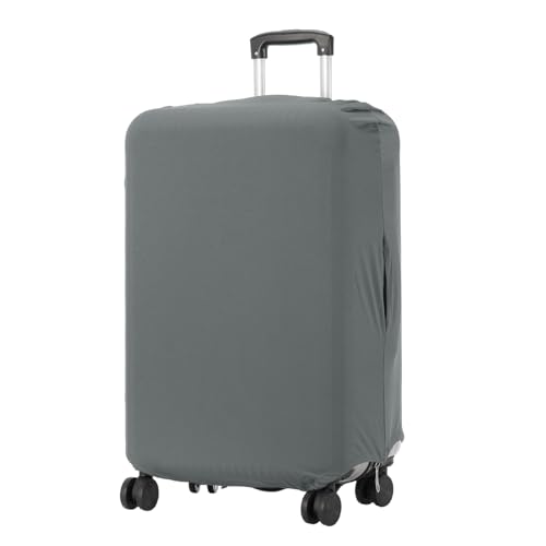 uxcell Luggage Cover for Suitcase Protector, Fit 26-28 Inch Luggage Elastic Suitcase Cover Scratch-Resistant Covers for Travel Business Trips, Grey (L)
