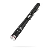 NEBO INSPECTOR RC Pen Light | 360 Lumens, 3 Light Modes, Rechargeable & AAA Battery Powered LED Flashlight, Waterproof, Compact & Durable, Pocket Clip for EDC, Includes USB Charging Cable