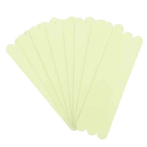 CLISPEED 24 piezas Cinta Antideslizante para Baño Tiras Adhesivas Transparentes Resistentes al Agua Bandas Luminosas para Ducha y Escalones Seguridad Nocturna y Prevención de Caídas