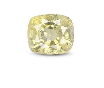 Saphir jaune naturel bague argent pour illuminer vos tenues quotidiennes