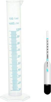 Garv TS144 Glass Milk Quality Checker with Storage Box And Measuring Cylinder - 100ml, Set of 1, Aqua