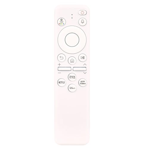 BN59-01456A Replace Voice Remote fit for Samsung 4K Smart Monitor M8 M80D M7 M70D, Frame QLED 4K TV LS03D,The Serif QLED 4K Smart TV LS01D QN75LS03DAFXZA LS32DM703UNXZA QN55LS03DDFXZA QN65LS01DAFXZ