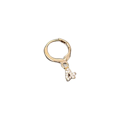 Boucles d'oreilles étoile piercing hélix cuivre zircon YXWYXWA