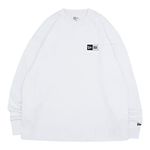 [ニューエラ] newera 長袖 Tシャツ ロンT L/S Oversized Cotton Tee 23 14566748 NER33A0174 ホワイト 白 シロ XXL Box Logo ONSPOTZ別注 メンズ レディース アパレル オーバーサイズ 男女兼用ユニセックス ストリート専門 かっこいいお出かけフク 旅行季節の商品画像（Amazon）