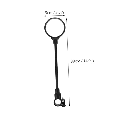 Rétroviseur guidon vélo POPETPOP miroir rotatif pour éviter les angles morts - 2