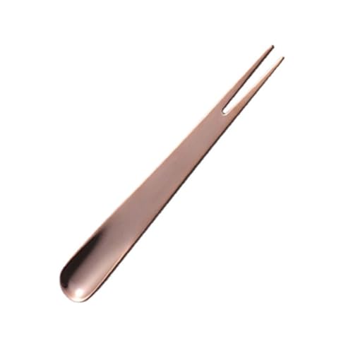 FIXOSHEE Forchettina da Dessert in Acciaio Inossidabile Forchette per Frutta e Dolci Accessorio Tavola Elegante per Casa Ristorante e Feste