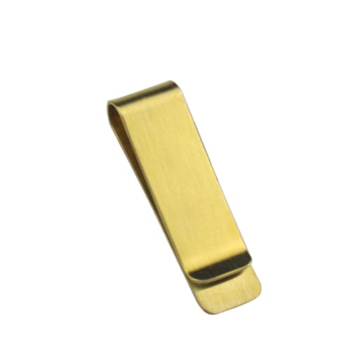 Retro Vintage Brass Money Clip Wallet Portamonete Inossidabile Clip Per Banconote e Carte Per e Personalizzabile Incisione