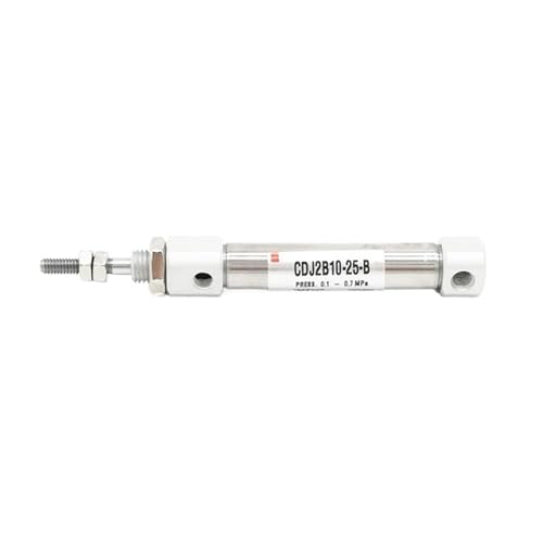 Cilindro neumático miniatura CDJ2B de 16mm para un control lineal fluido 7