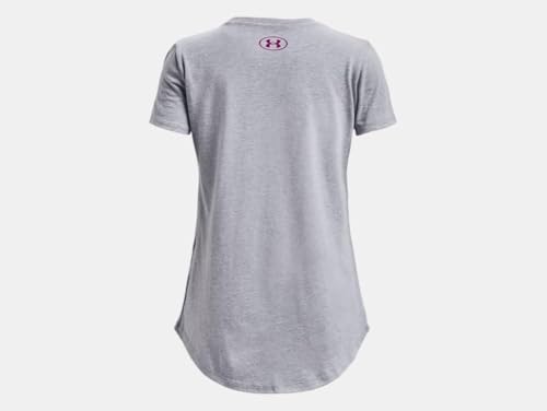 Under Armour Rainbow Softball Girls Short Sleeve T-Shirt YS