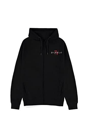 Sweat à capuche zippé Diablo IV, le cadeau idéal pour homme et jeune garçon
