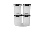 Tupperware Eidgenosse 1,1 L schwarz mit Schütte Vorratsdose Vorrat Dose Modular (4) 37606