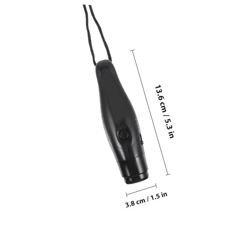 Silbato Electrónico para Árbitro Deportivo Negro miniatura 2