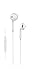 Elbe AU-B15-MIC In-Ear-Kopfhörer mit Kabel, mit Mikrofon, Weiß