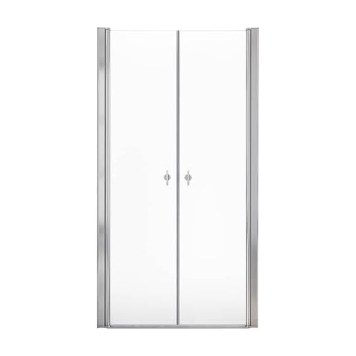 Home Deluxe - Duschabtrennung LAVEA - Klarglas - Maße: 105 x 195 cm - 6 mm...