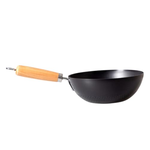 Wok pequeño de hierro con recubrimiento antiadherente miniatura 1