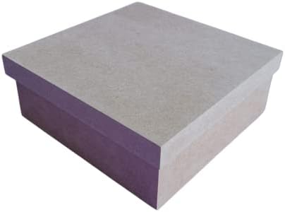 Caixa 100% MDF Cru (17x17x07)
